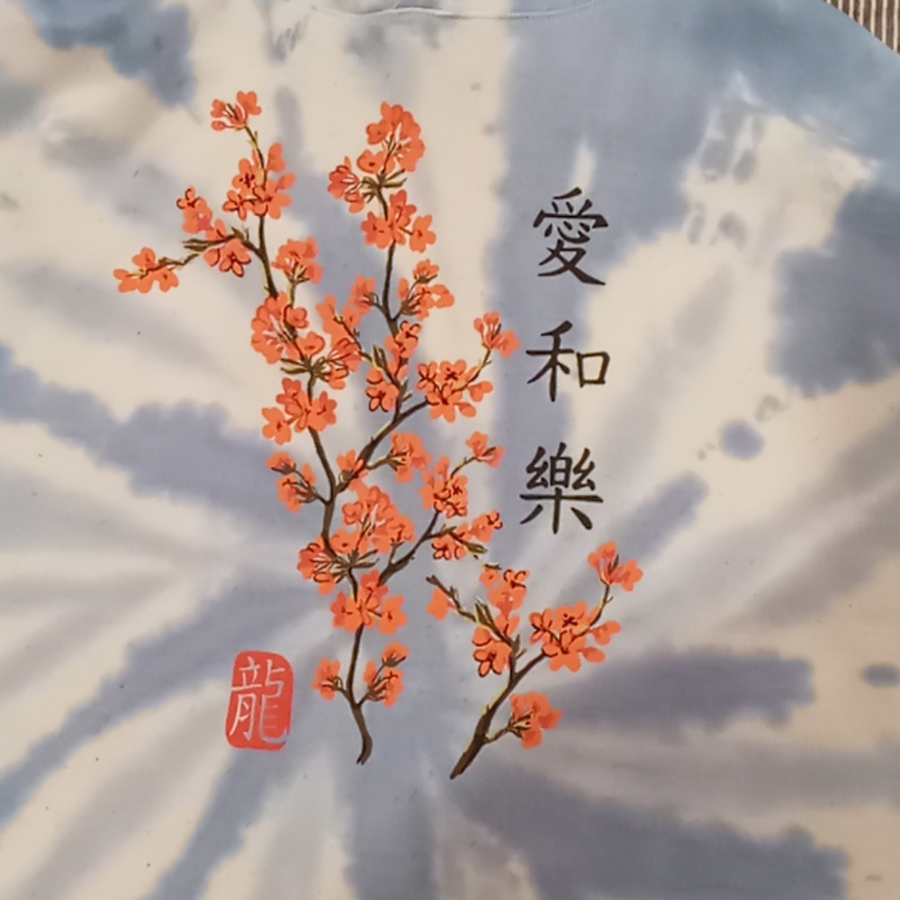 Japanese Sky tie die